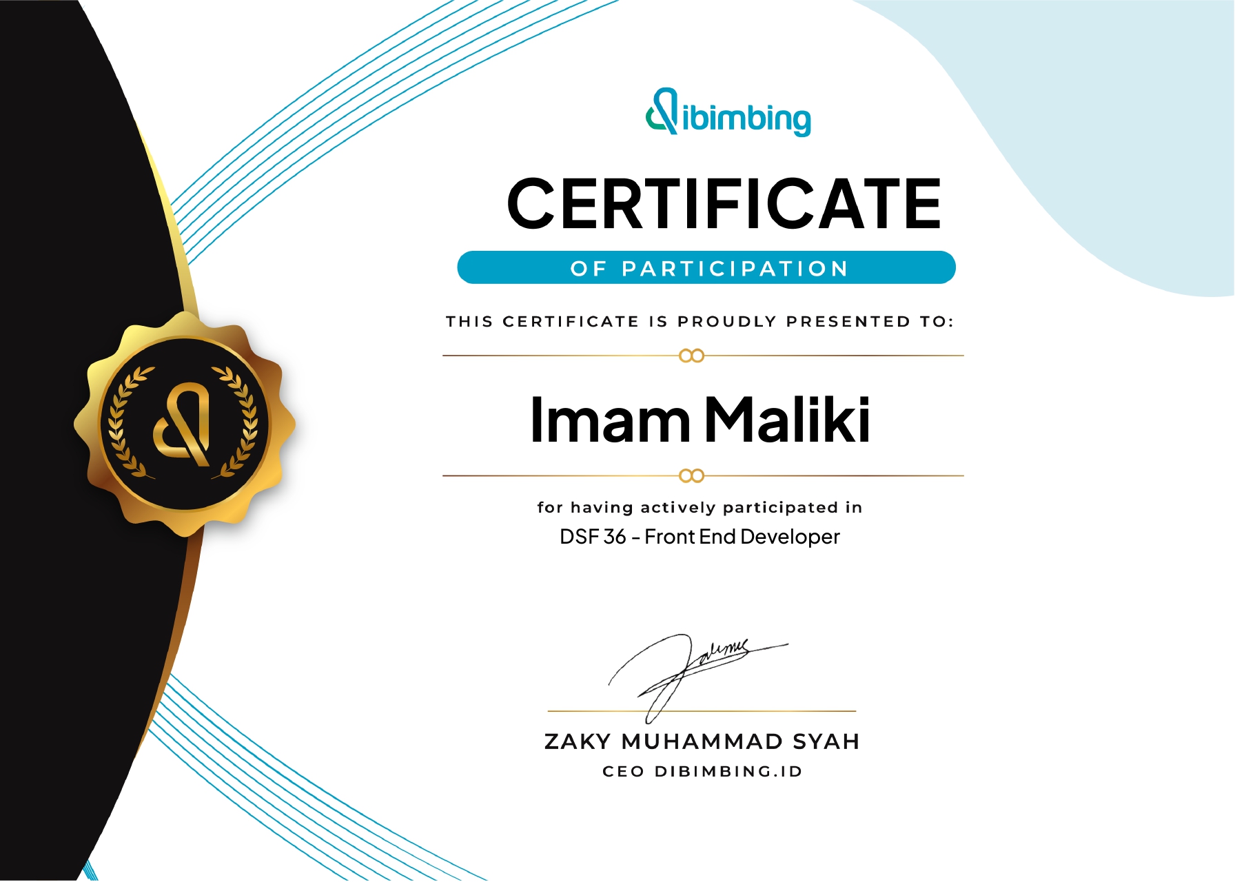Front-end Certificate